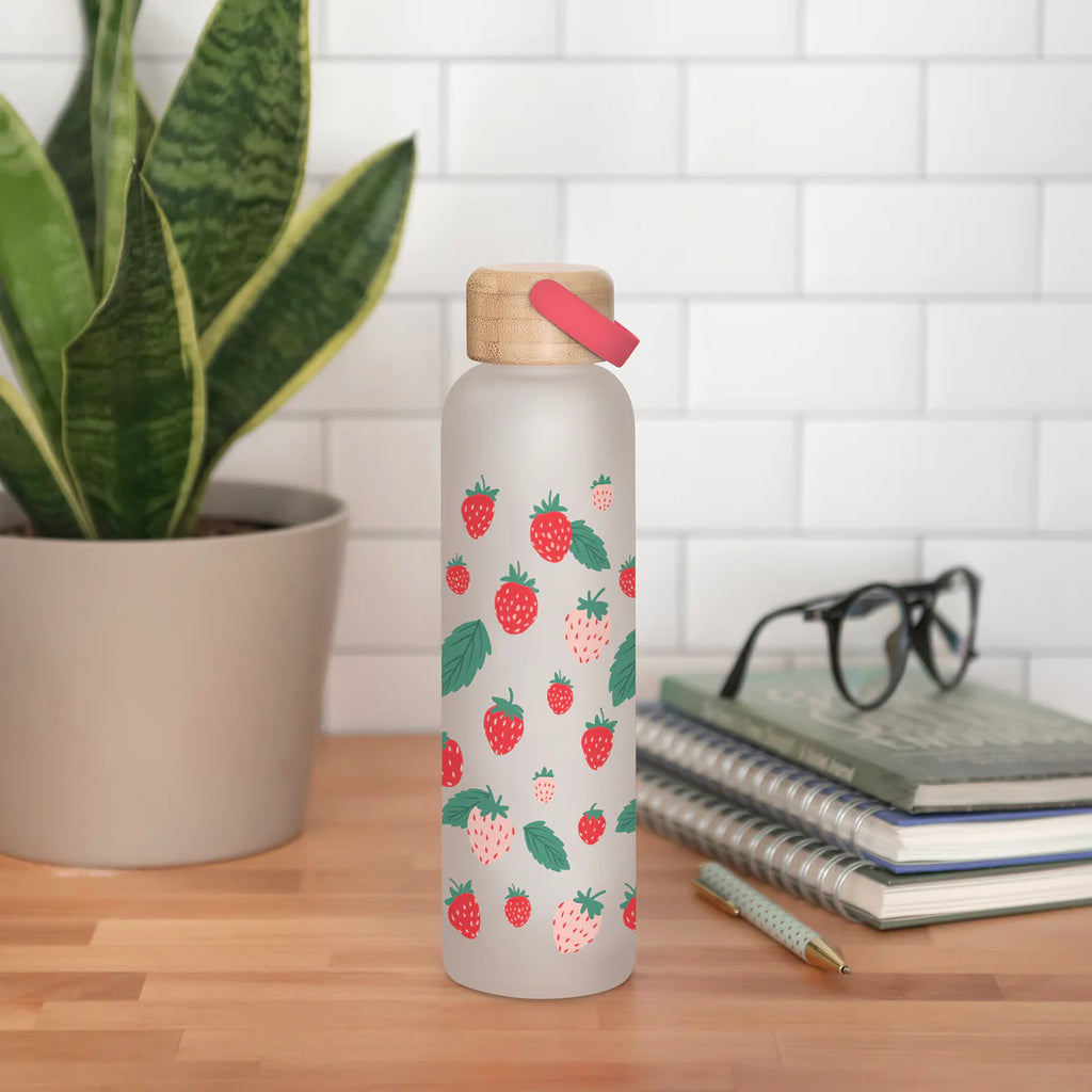 Berry Fresh Glass Bottle w/ Lid image 3