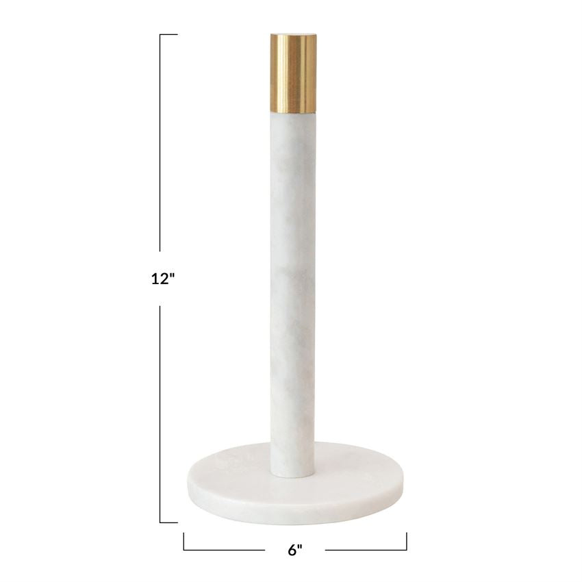 Marble Paper Towel Holder image 1