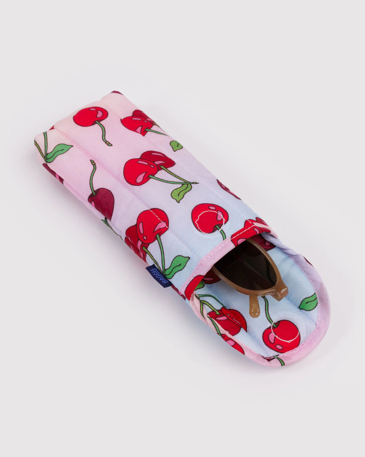 Puffy Glasses Sleeve - Cherries image 1