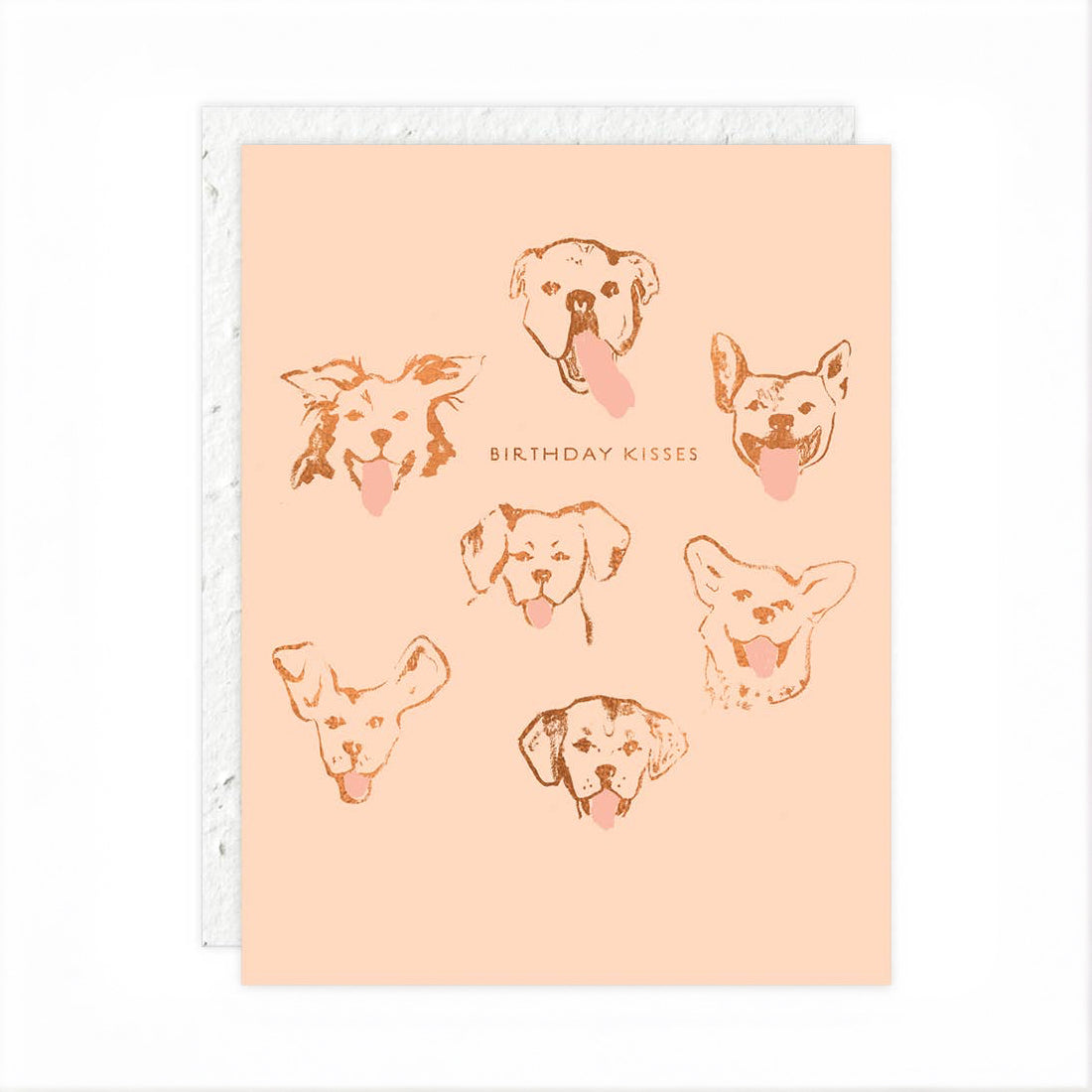 Dog Kisses - Birthday Card image 0