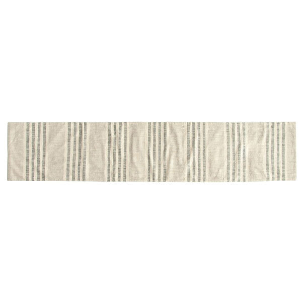 Woven Cotton Stripe Table Runner image 0