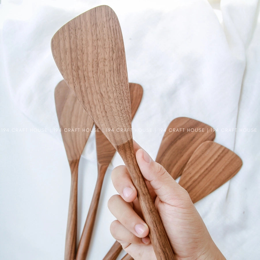 Walnut Wood Spatula - Narrow image 4