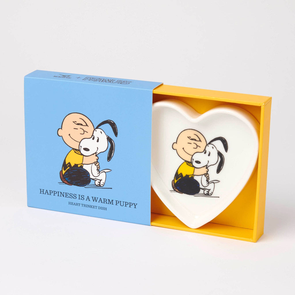 Peanuts Heart Trinket Dish - Puppy