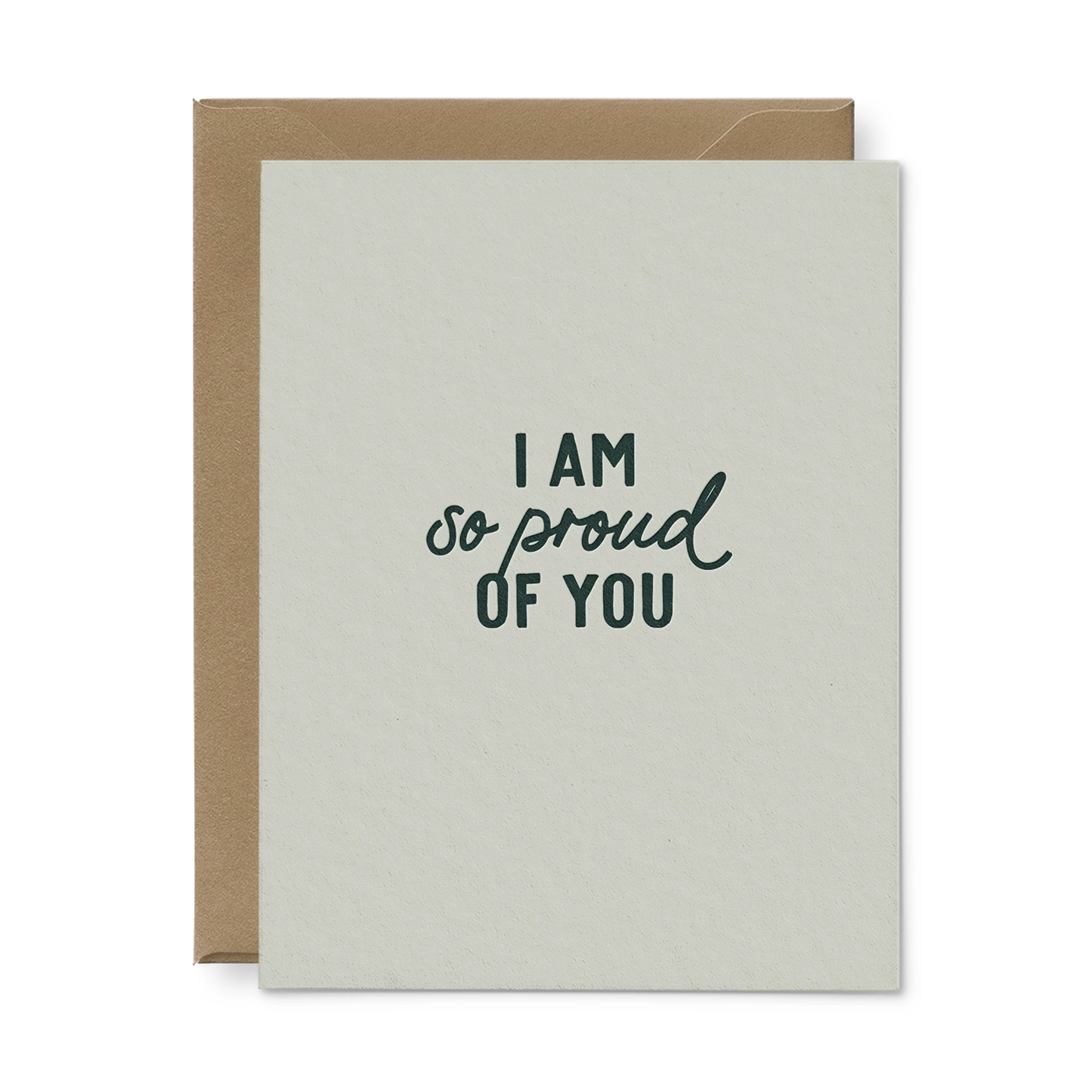 I Am So Proud Of You Greeting Card image 0
