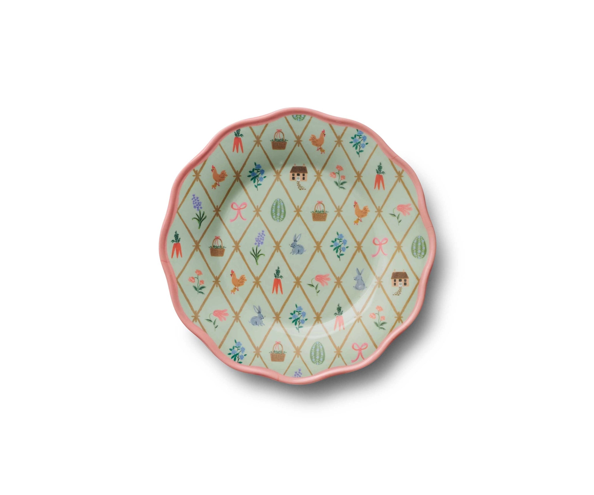 Spring Farm Melamine Assorted Dessert Plates image 3
