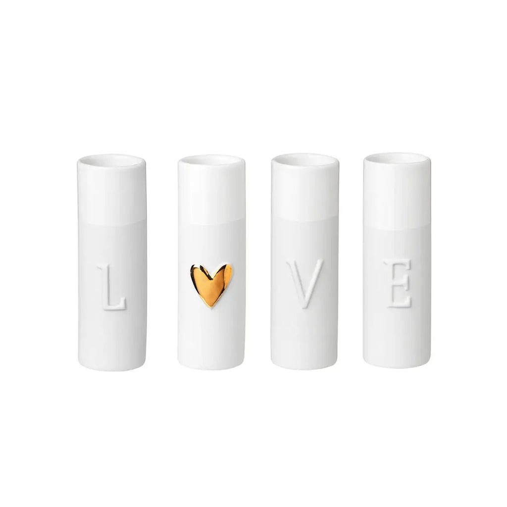 Love Mini Vases - Set of 4 image 0