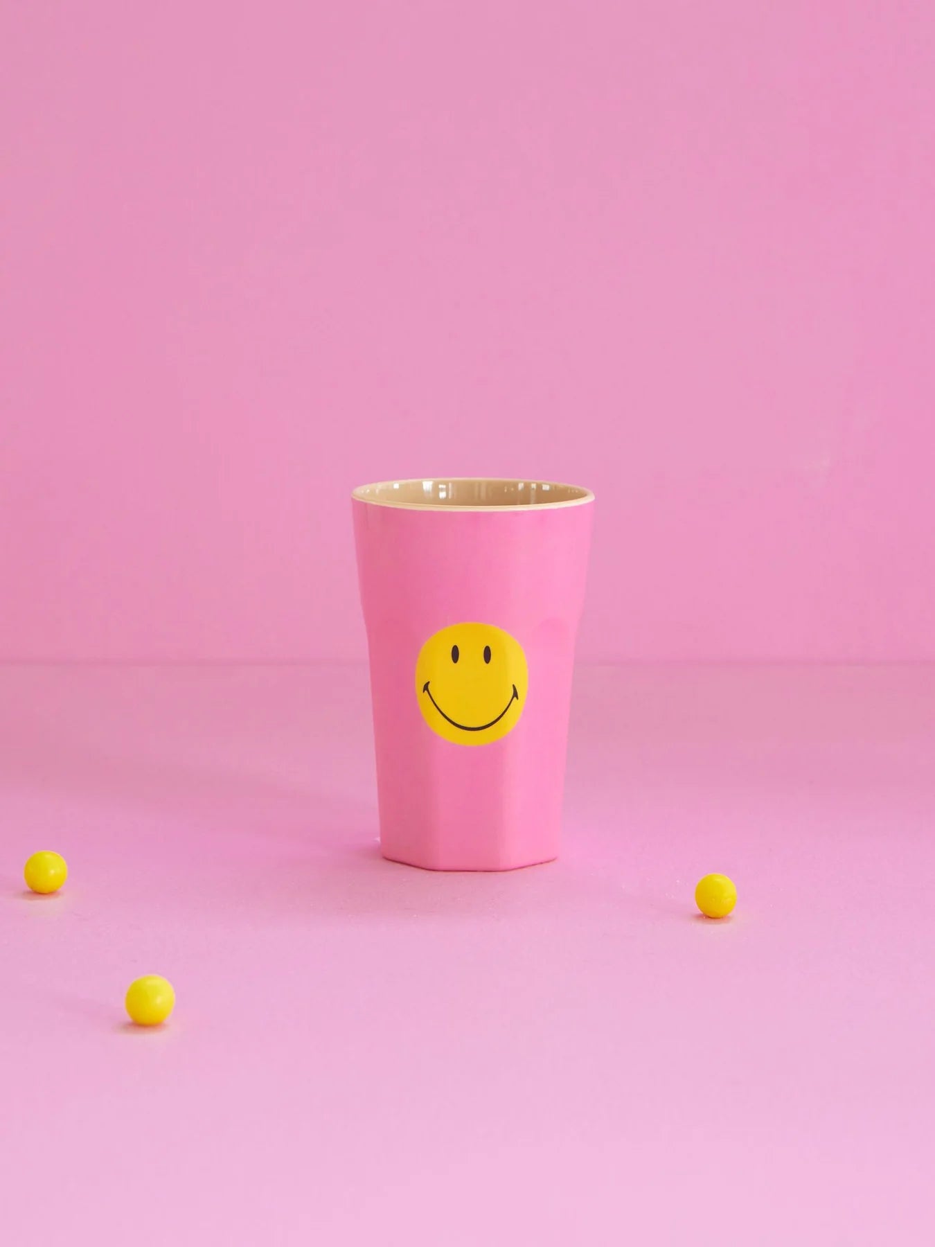 Tall Melamine Cup - Smiley image 2