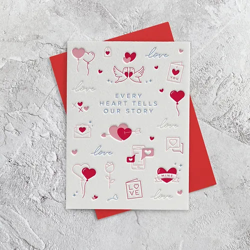 Every Heart Tells Our Story Card image 0