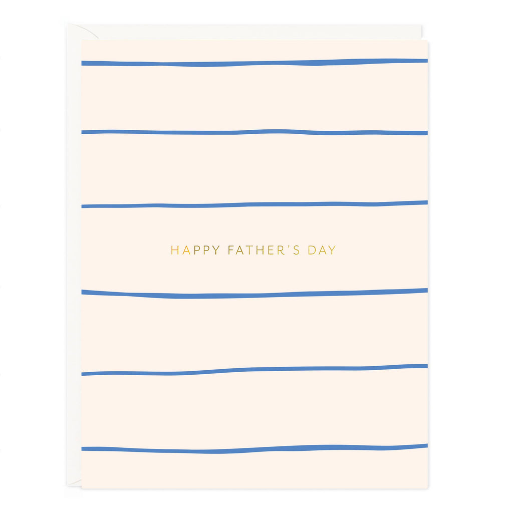 Father's Day Stripes Card