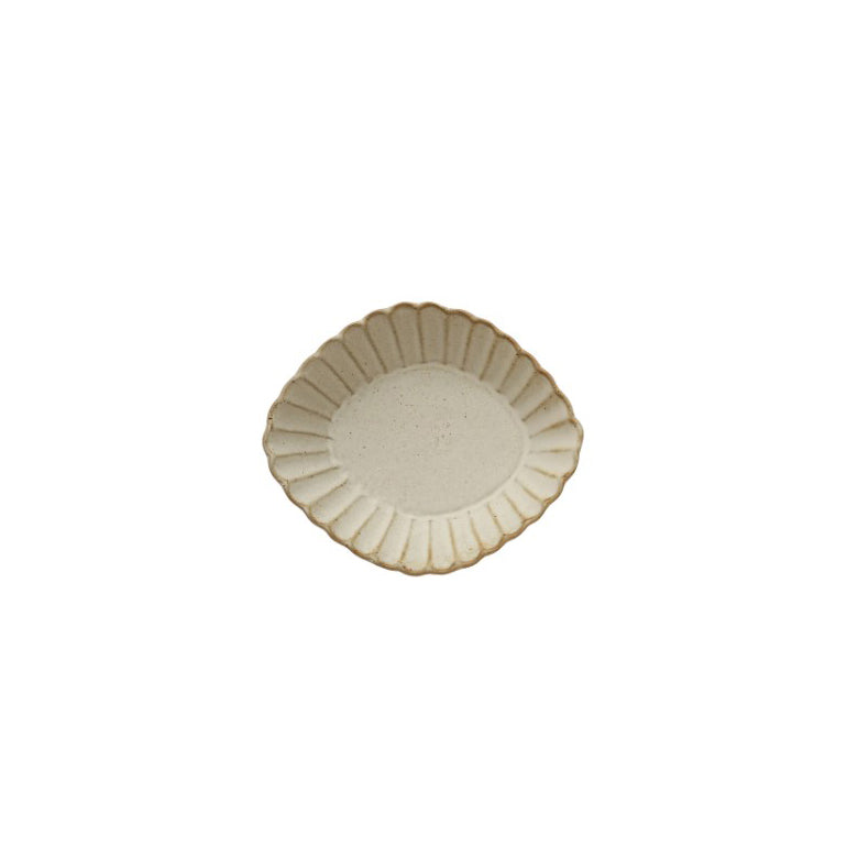 Stoneware Dish w/ Scalloped Edge image 4