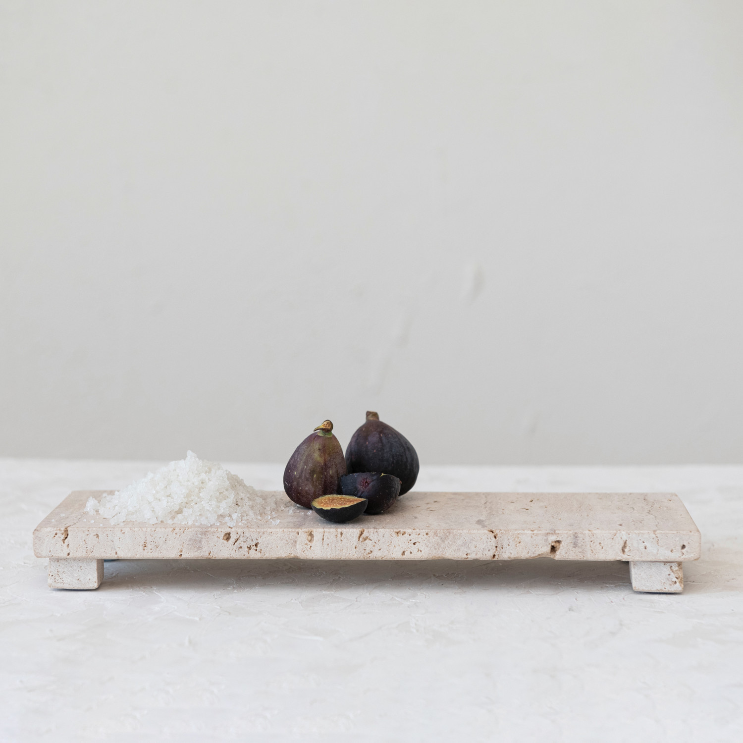Travertine Footed Serving Board image 1
