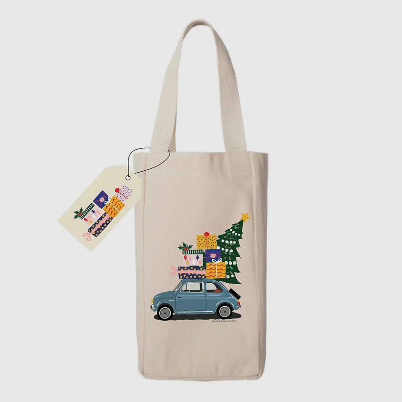 Holiday Wine Bag image 1