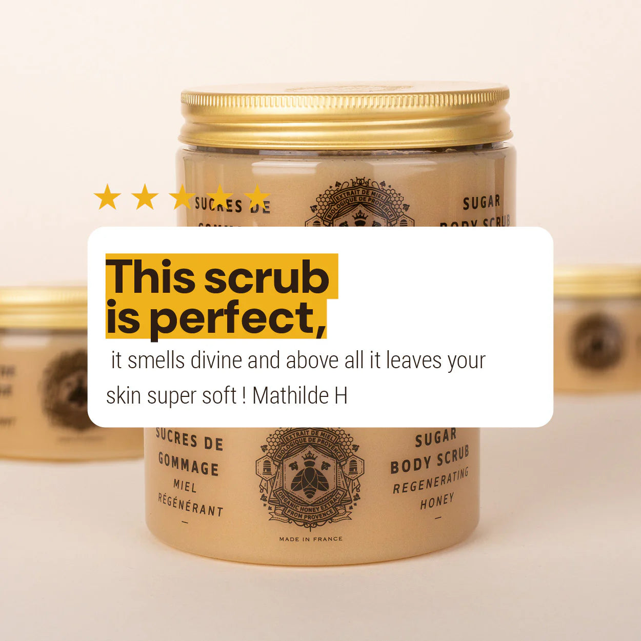 Sugar Body Scrub - Honey image 2