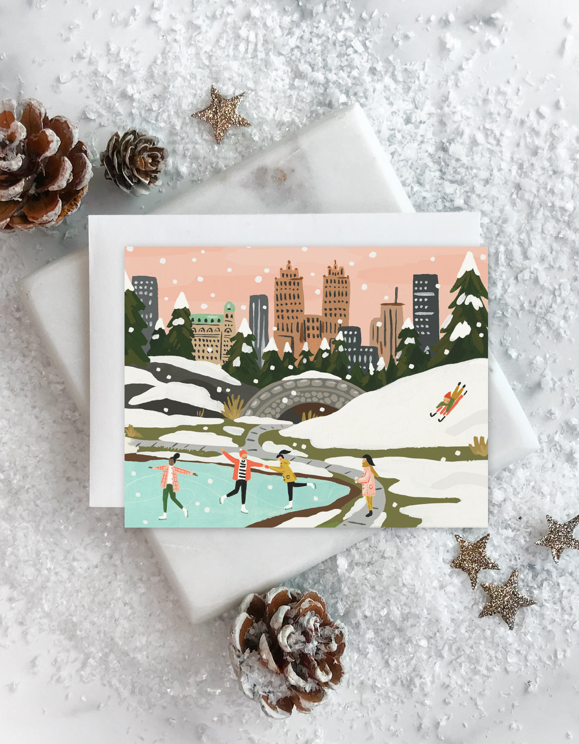 NYC Holiday - Assorted Gift Boxed / Set of 10 Cards image 3
