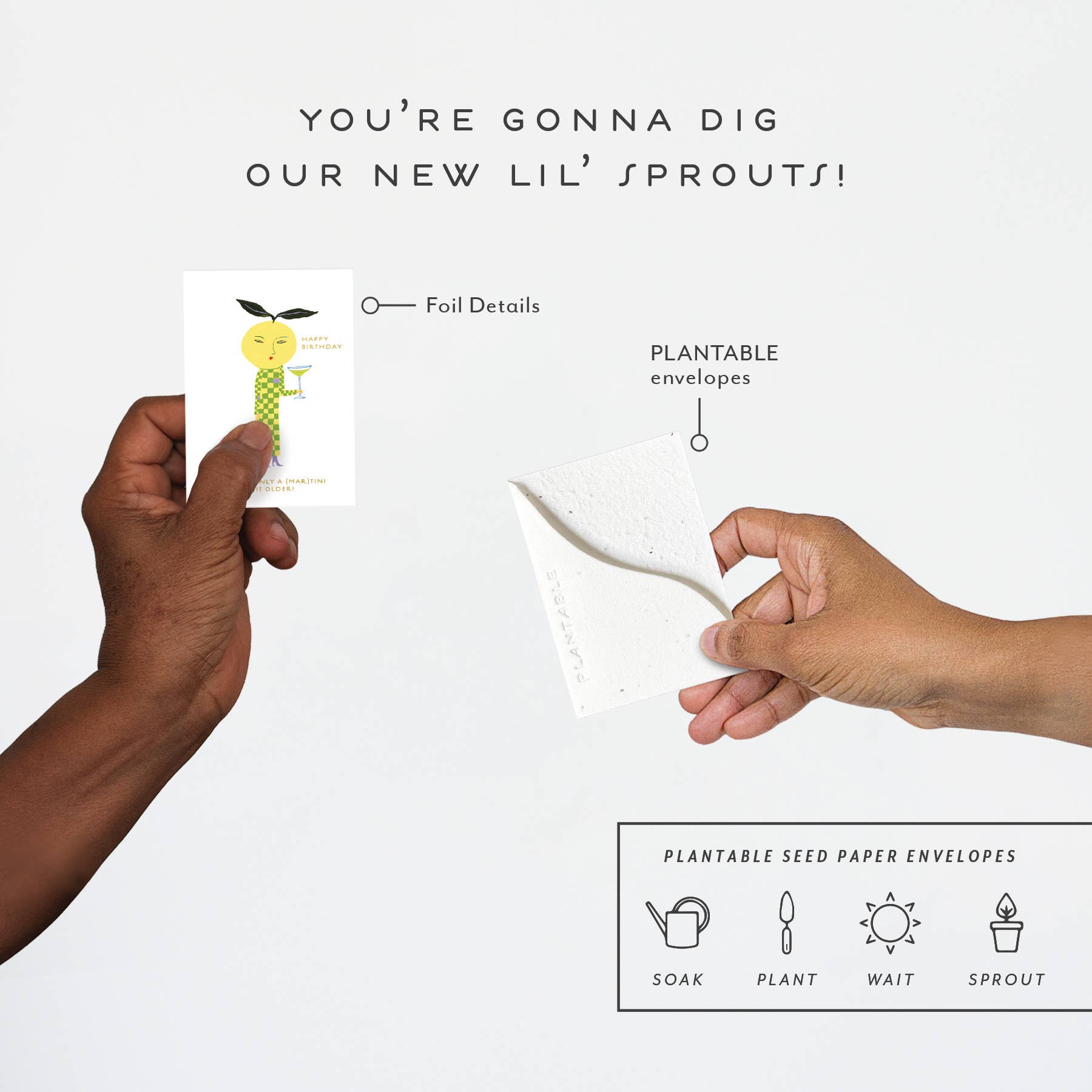 Yuzu Sprout - Birthday Card Mini