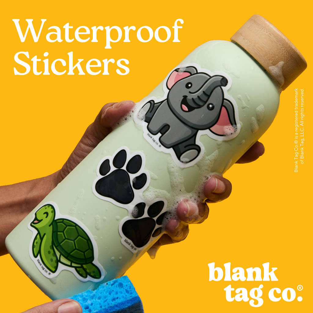 Peanuts® Waterproof Sticker - Snoopy & Woodstock Ice Cream