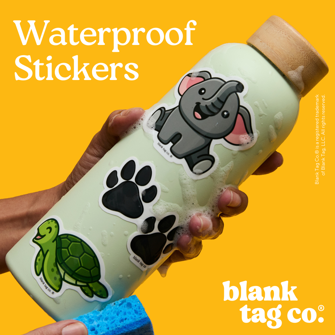 Peanuts® Waterproof Sticker - Snoopy & Woodstock Ice Cream
