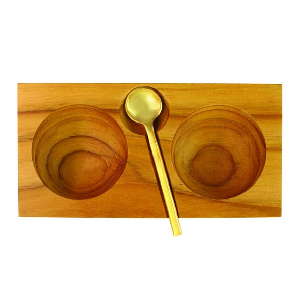 Double Cellar with Gold Spoon image 1