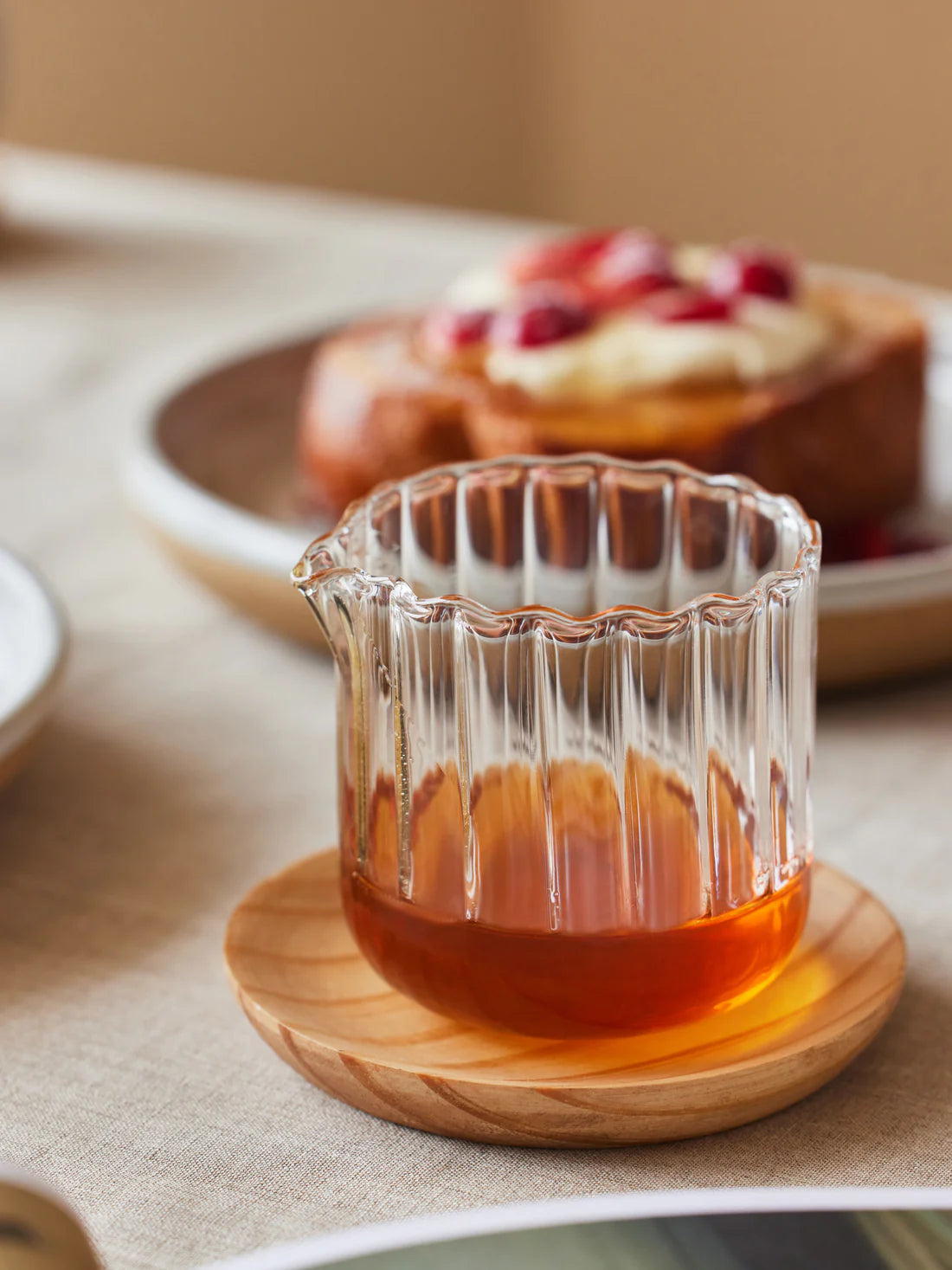 Kira Glass Creamer image 1