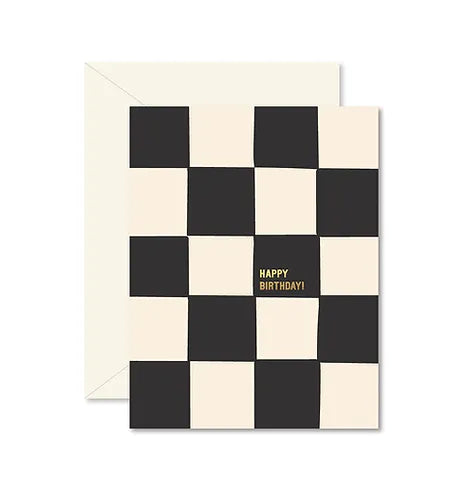 Chessboard Birthday Greeting Card image 0