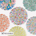 Meri Meri x Liberty Garden Party Reusable Large Plates