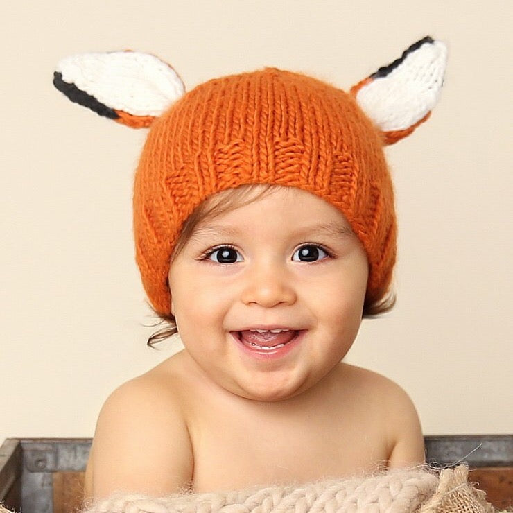 Fox Newborn Knit Set image 2