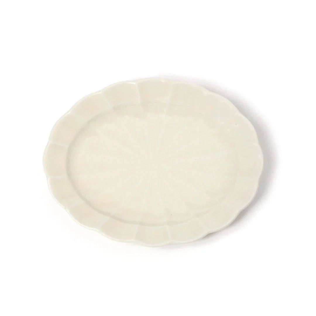 Flower Oval Plate Small image 2