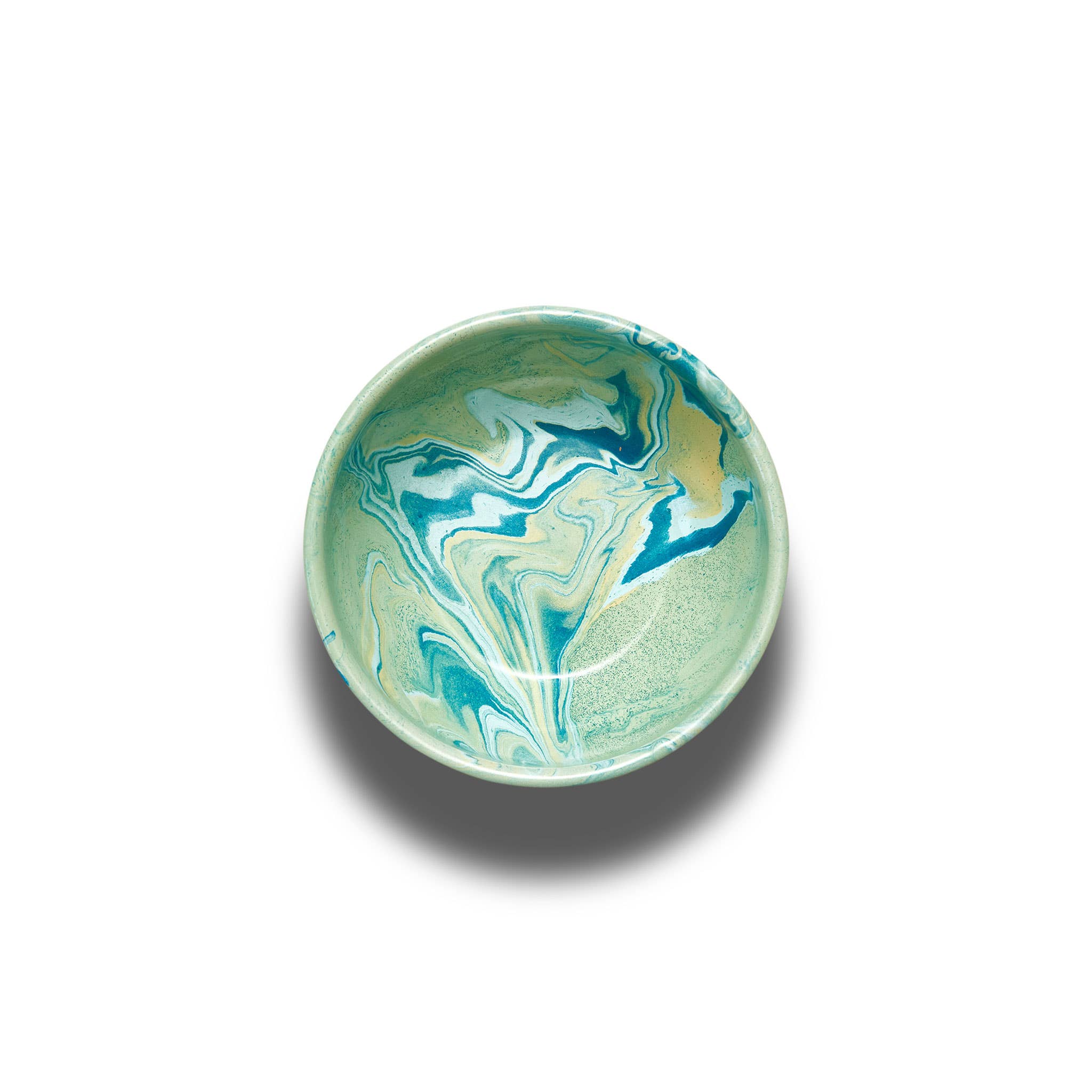 BORNN Multi Swirl 24 oz Bowl - Mint Swirl