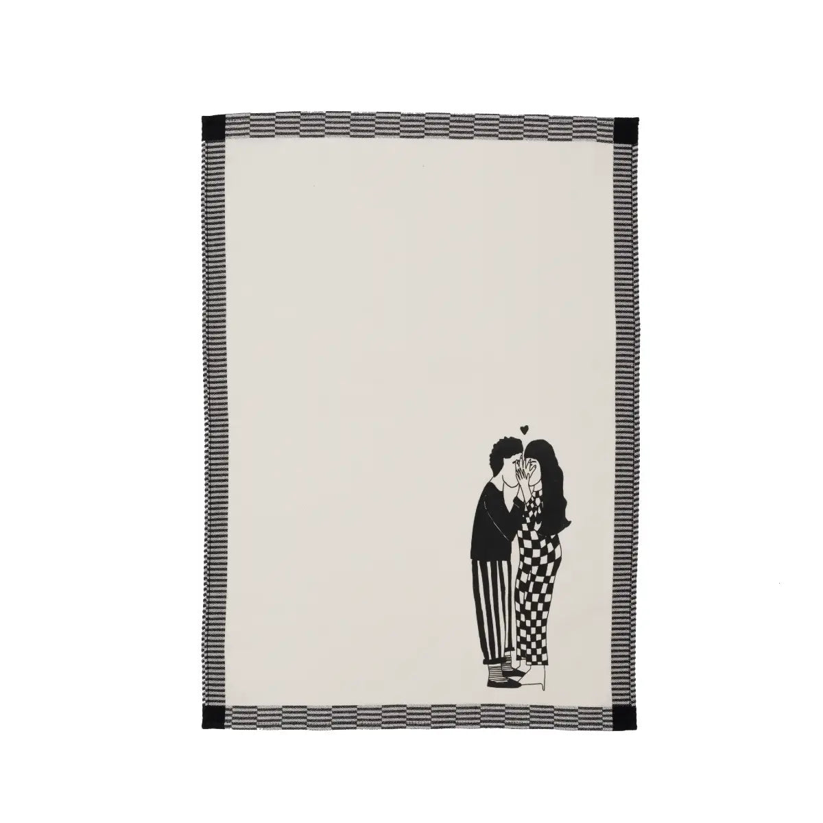 Tea Towel Set - Secret Kissers image 1