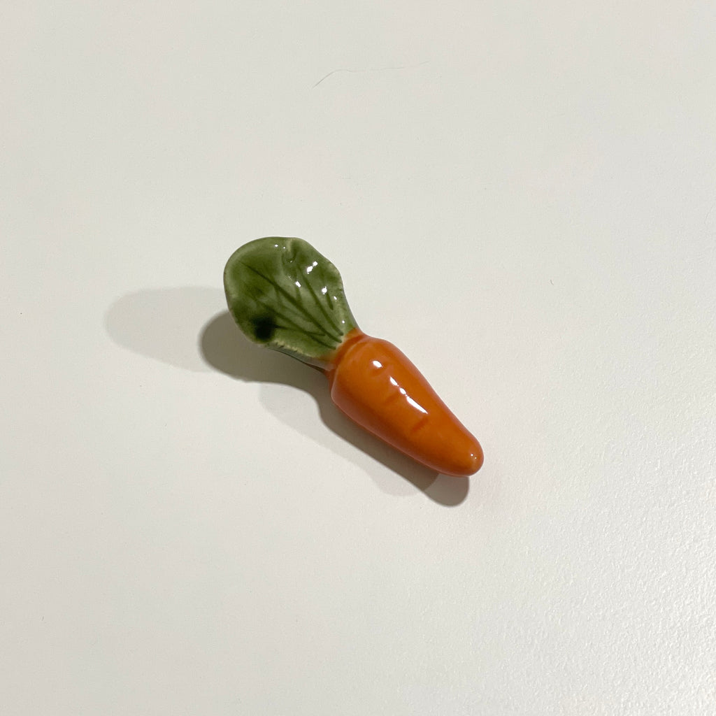 Japanese Chopstick Rest - Carrots image 1
