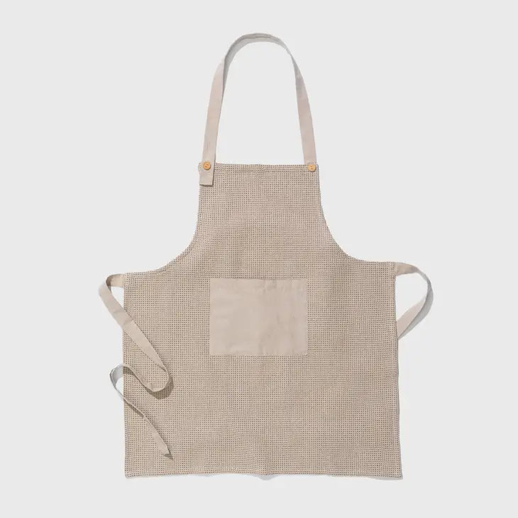 Waffle Weave Apron - Khaki image 0