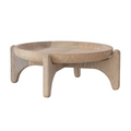 Mango Wood Platter with Stand image 0