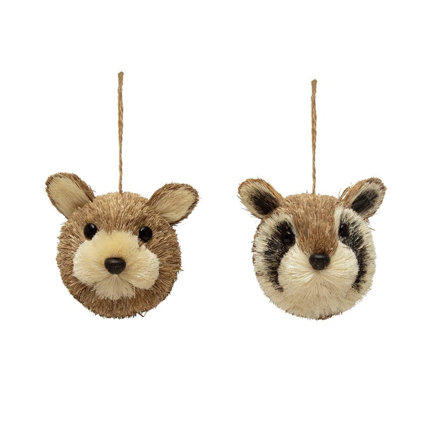 Sisal Bottle Brush Head Ornament image 0