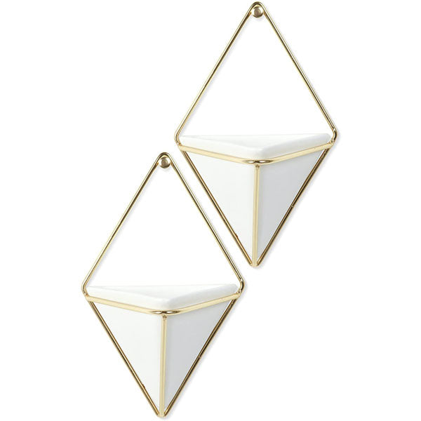 Trigg Wall Vessel Display Gold image 1