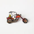 Peanuts Pin - Biker