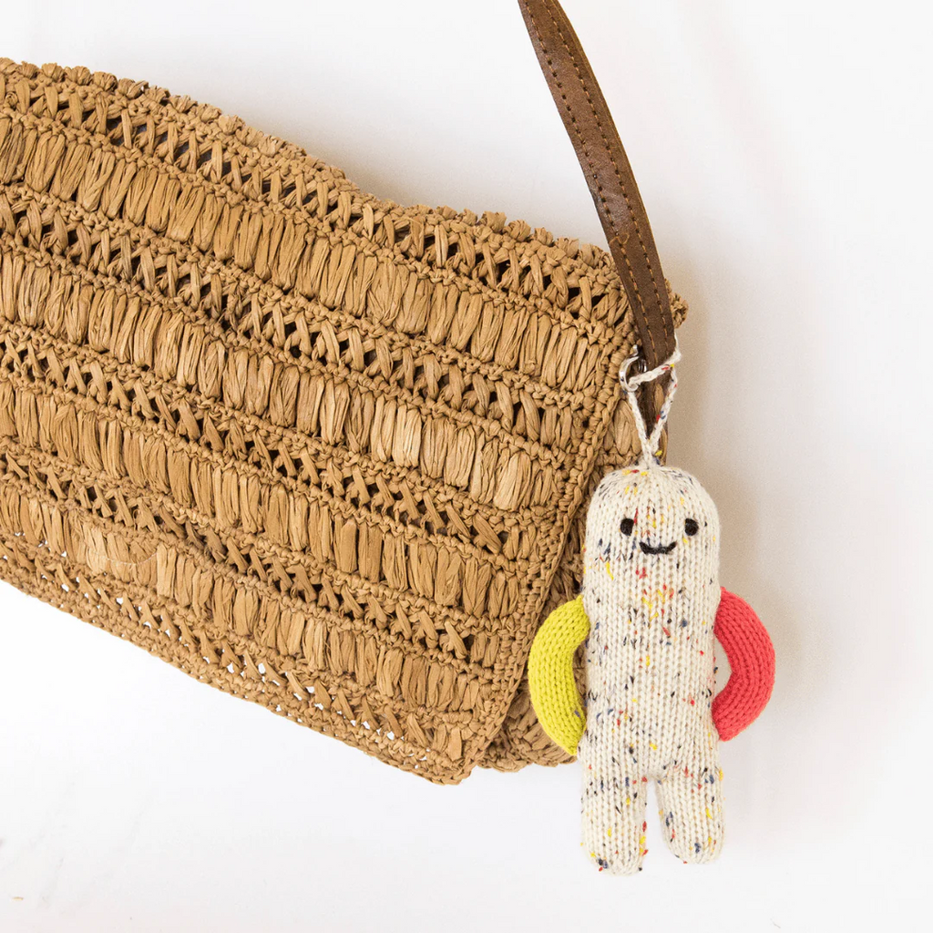 Hold Me Speckled Bag Charm image 1