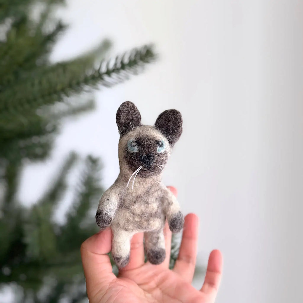 Felt Finger Puppet - Cat image 2