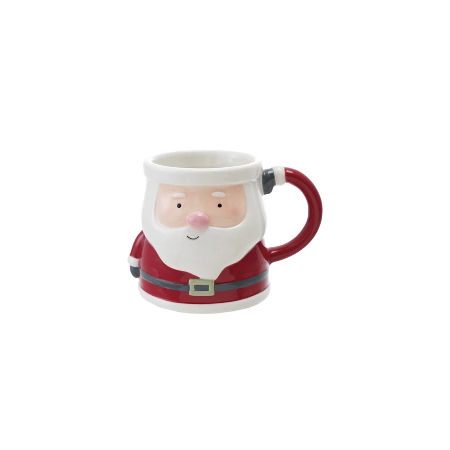 Ceramic Santa Shaped Mug image 0