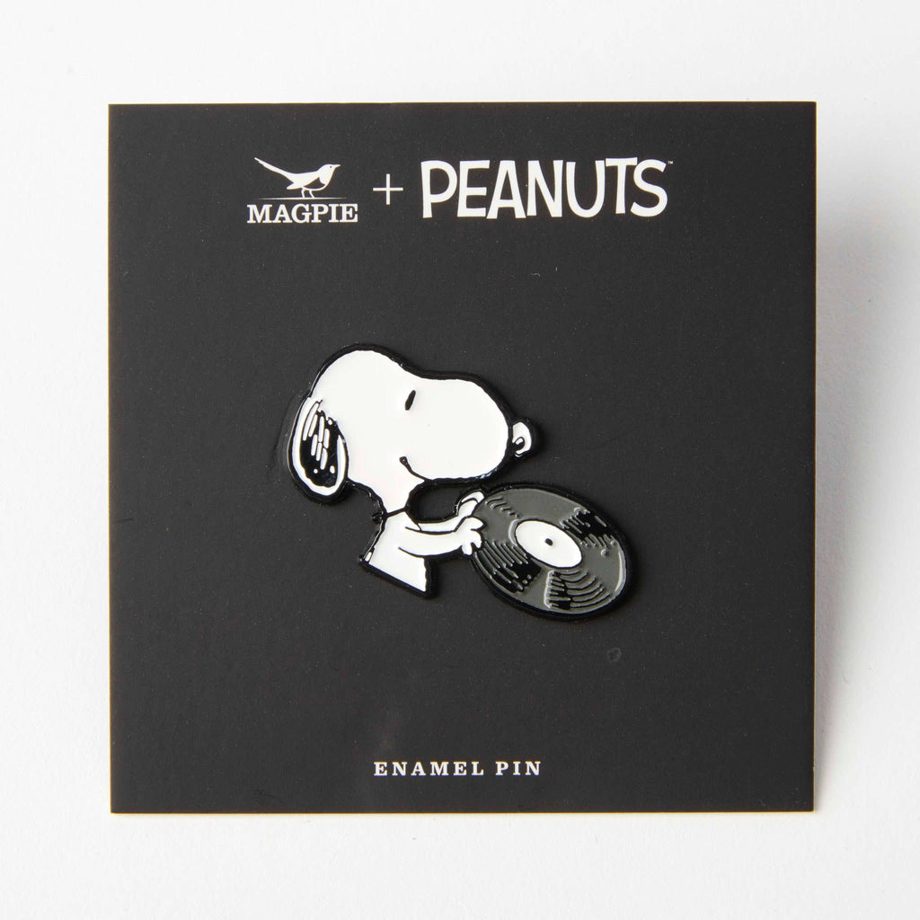Peanuts Pin - Record