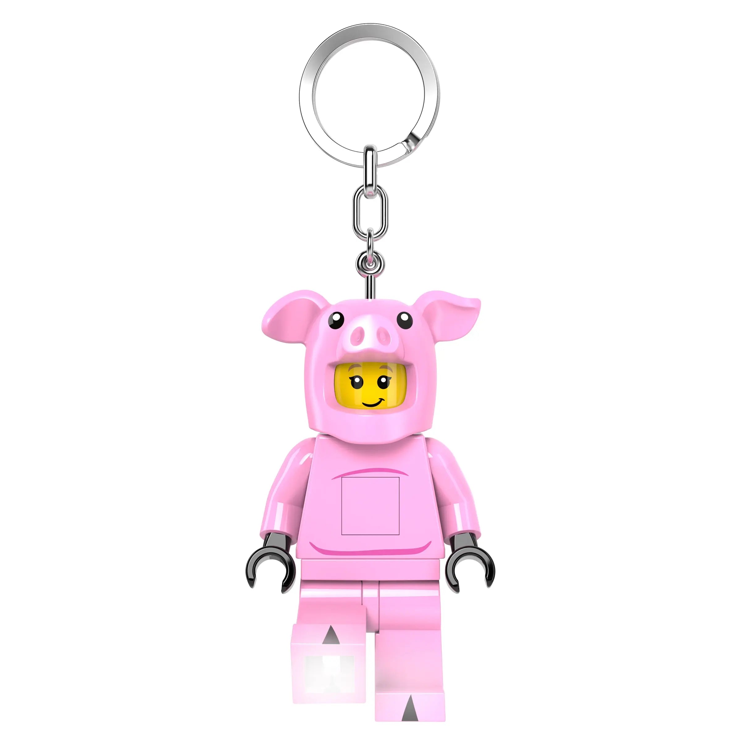 Lego Keychain - Piggy Girl image 0