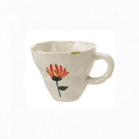Hand-Painted Stoneware Mug image 4