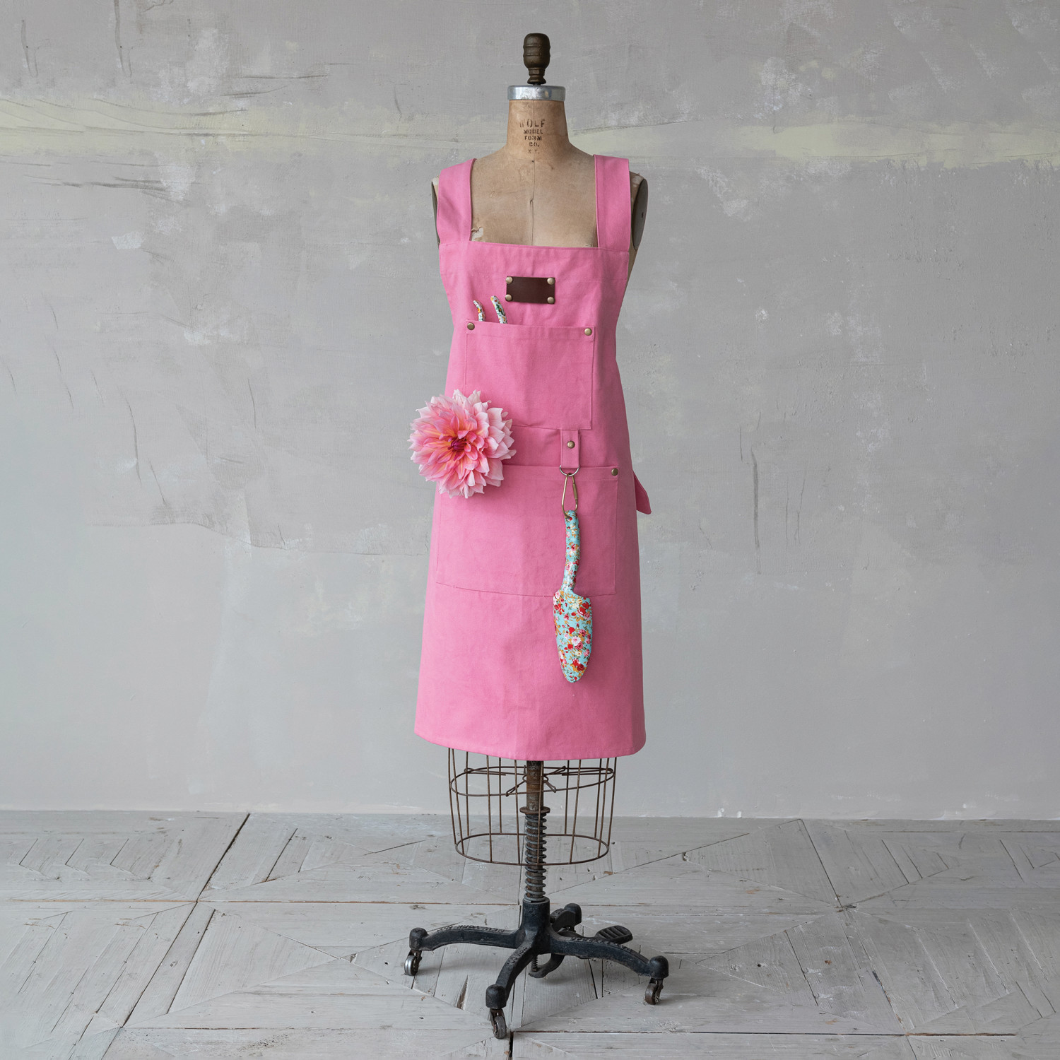 Cotton Canvas Cross Back Apron image 2