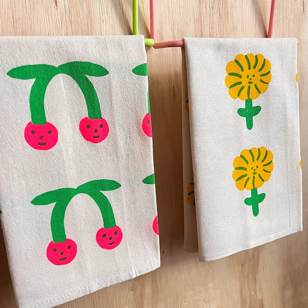 Screen-Printed Tea Towel image 11