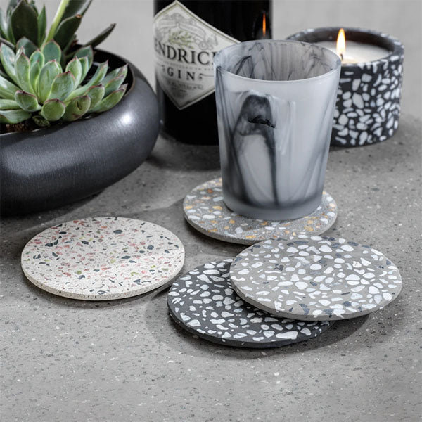 Round Terrazzo Coasters image 0