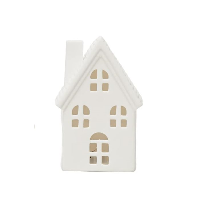 Stoneware Bisque Houses w/ LED Lights  image 5