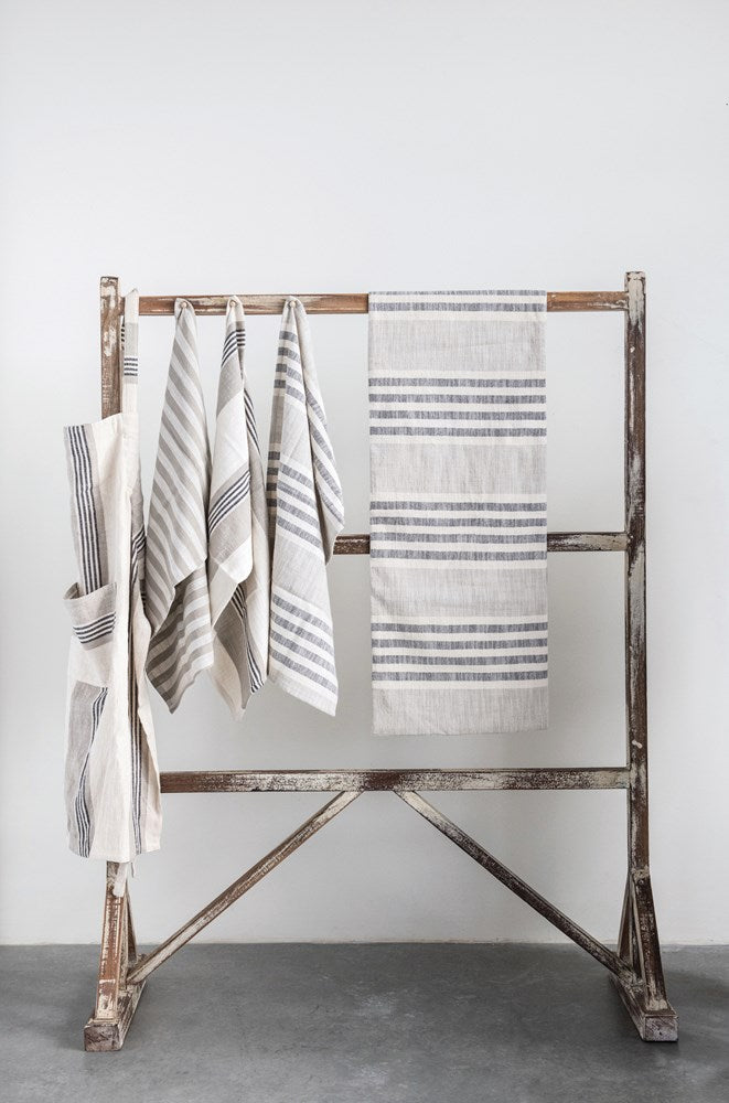 Cotton Striped Tea Towels Set image 3