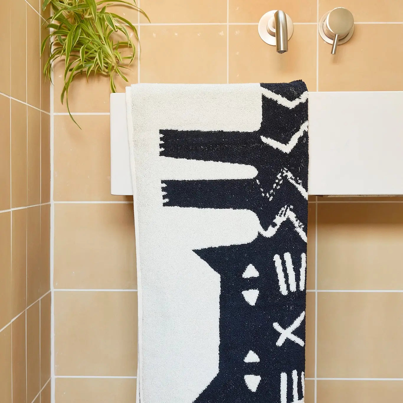 Lazy Cat Hand Towel image 1