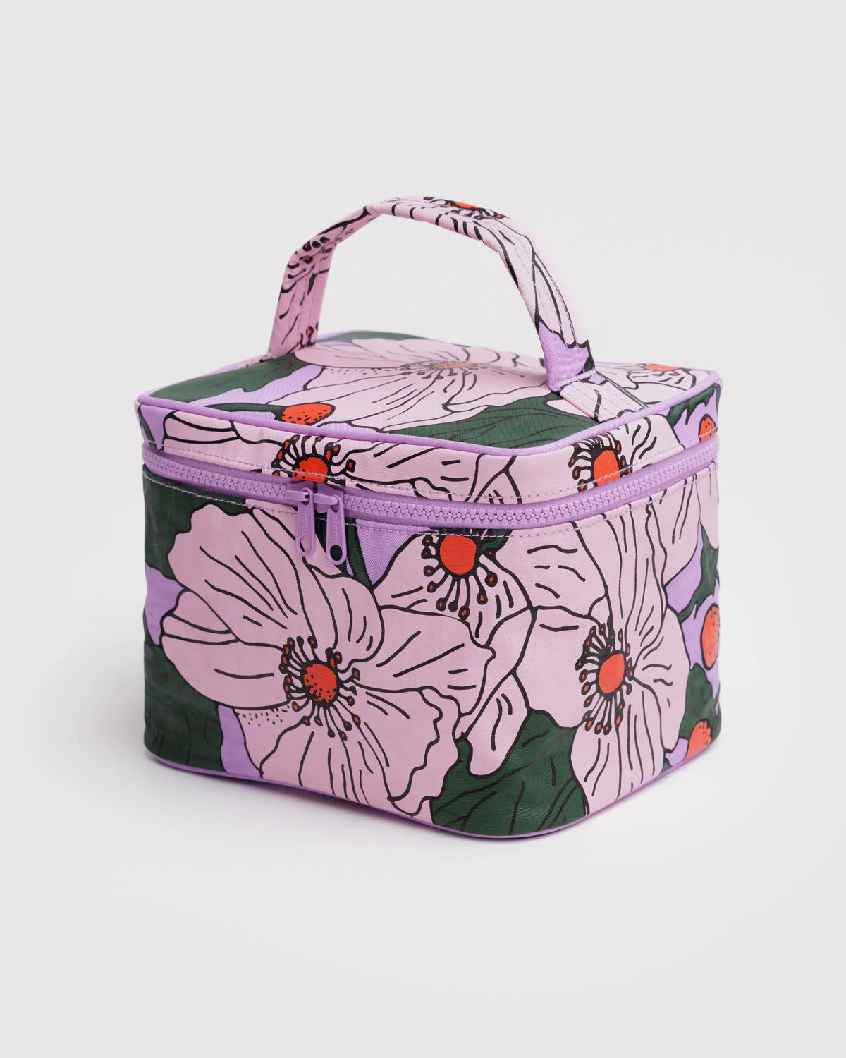 Large Cosmetic Case - Pink Poppy image 0
