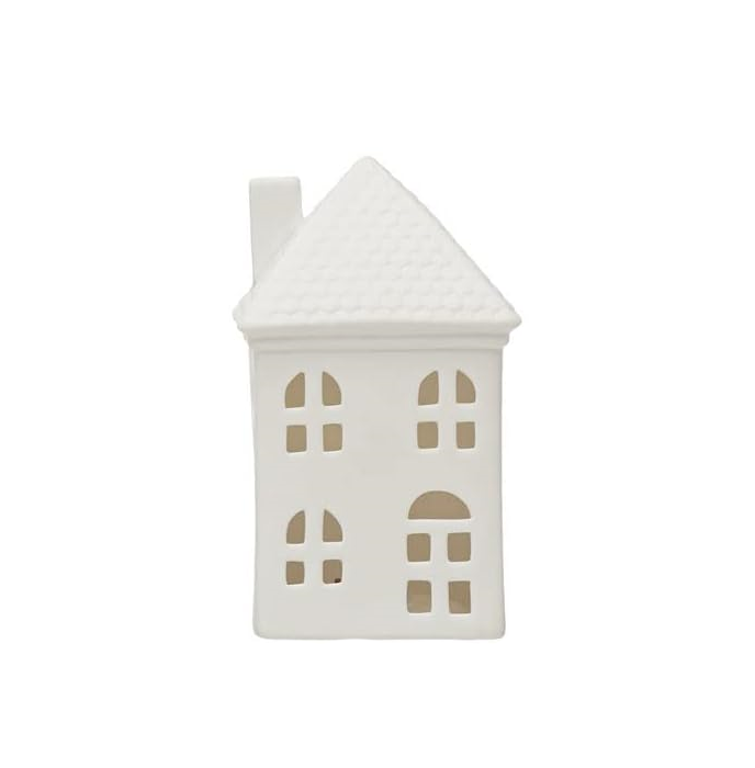 Stoneware Bisque Houses w/ LED Lights  image 6