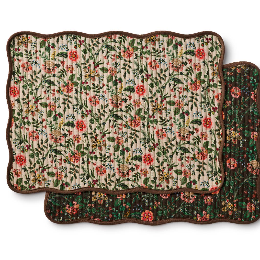 Gracie Quilted Cotton Placemats image 0